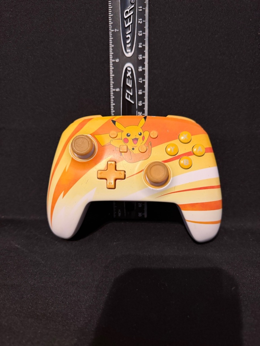 PowerA Enhanced Wireless Pikachu Controller Yellow White for Nintendo Switch
